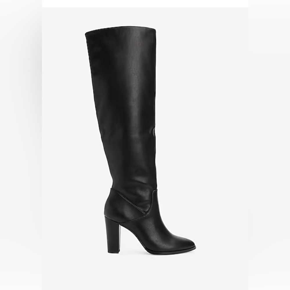Express Heeled Stovepipe Boots size 6 M